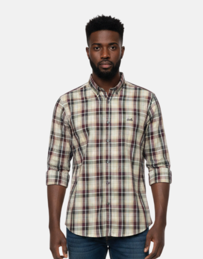 Aero Cable LS  Check Shirt