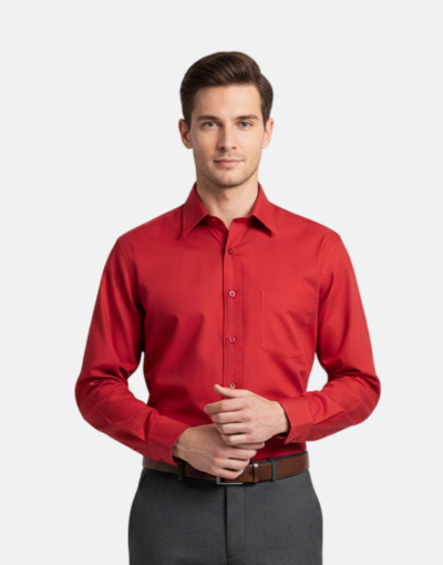 LORENZINI Red L/S Shirt