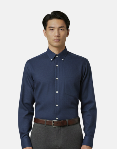 LORENZINI Navy L/S Shirt