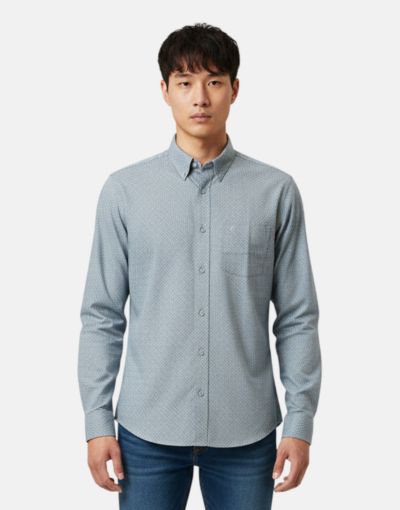 LORENZINI Charcoal L/S Shirt
