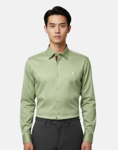 Lorenzini LS Light Green Shirt