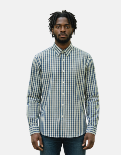 Lorenzini LS Check Gents Slim Fit Shirt