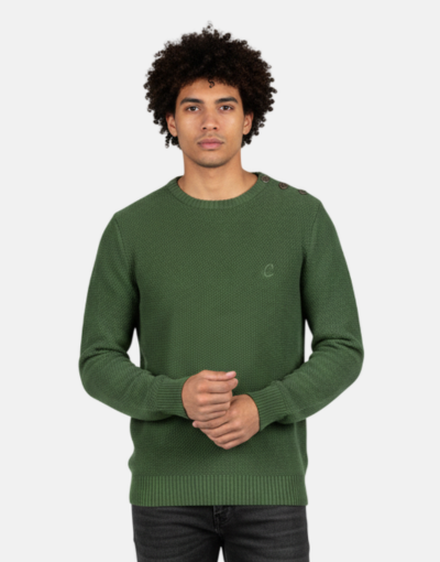 Carducci C2squared Bottle Green Sweater
