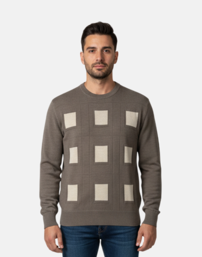 NEW GENTS Mink Crew Neck Knitwear
