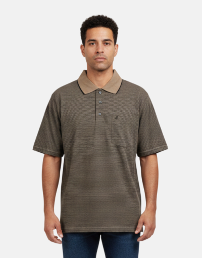 NEW GENTS Taupe SS Golfer