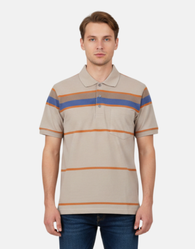 NEW GENTS Khaki SS Golfer