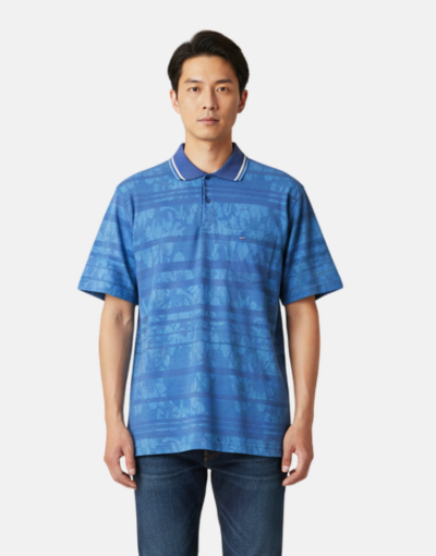 Zuccino Italy Double Mercerized Blue Golfer