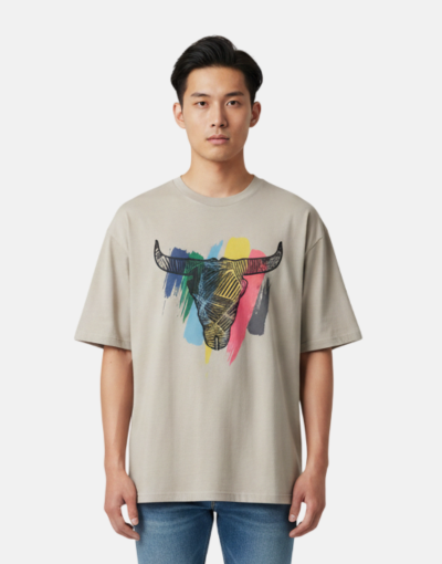 Stephan Kings Nkuni Horn Zulu Mushroom Paint T Shirt