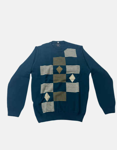Rob Roy Acrylic Colour Strip  DK AIRFORCE Sweater