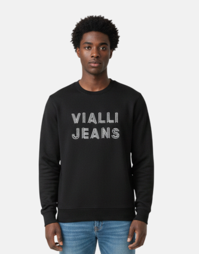 Vialli Golden Black Sweater