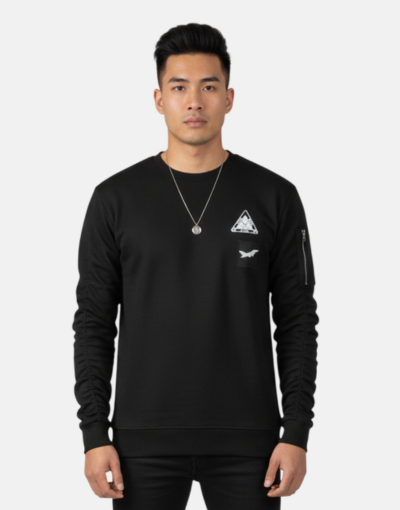 Vialli Dizy Black Sweater