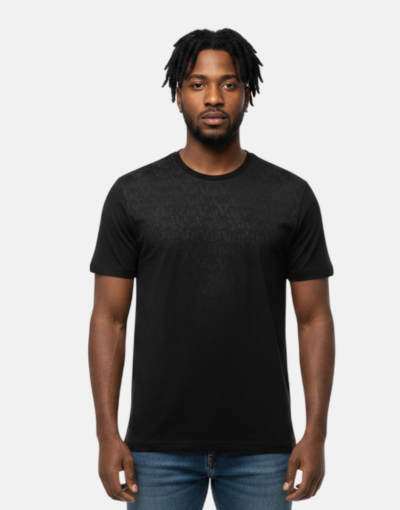 Vialli Hedore Black T Shirt