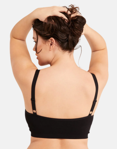 Boody Full Bust Wireless Bra Black