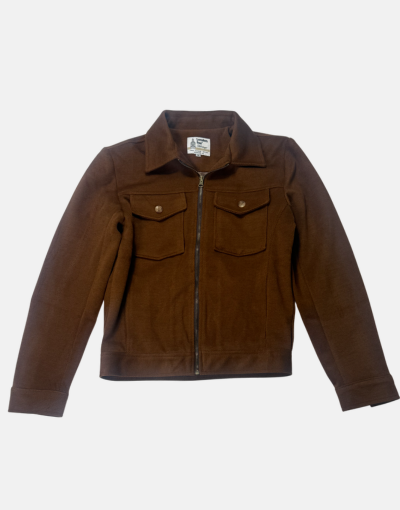 London Fog  Yorkshire Melton Tobacco Jacket