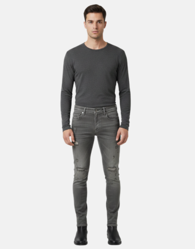 Vialli Scheletrico Skinny Jeans
