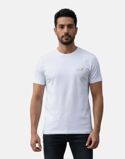 Vialli Asic White T-Shirt