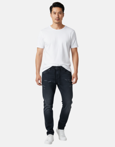 Cutty Zane Black Jeans