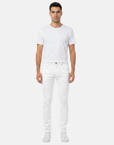 CUTTY White Wax Skinny Fit Jean