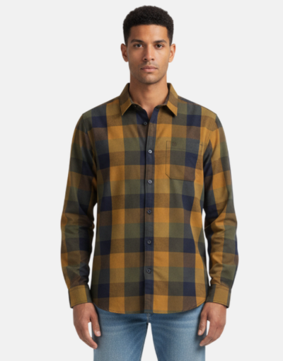 KG Mustard Check Shirt