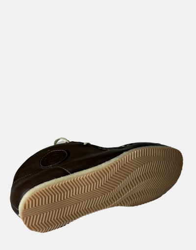 Grasshopper Leather Logo Atlanta Choc Brown Boot