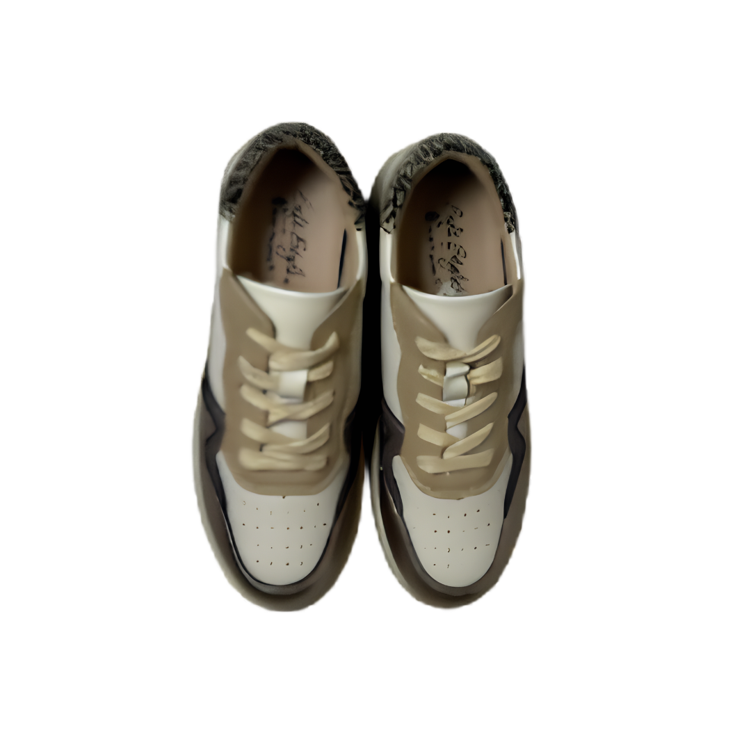 Hush Puppies Ladies Jolanda Gold Sneaker
