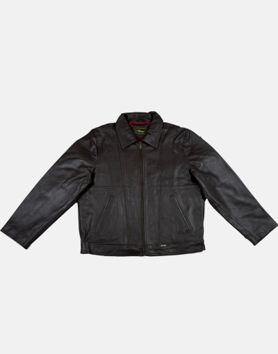 Pionter Chocolate Brown Leather Jacket