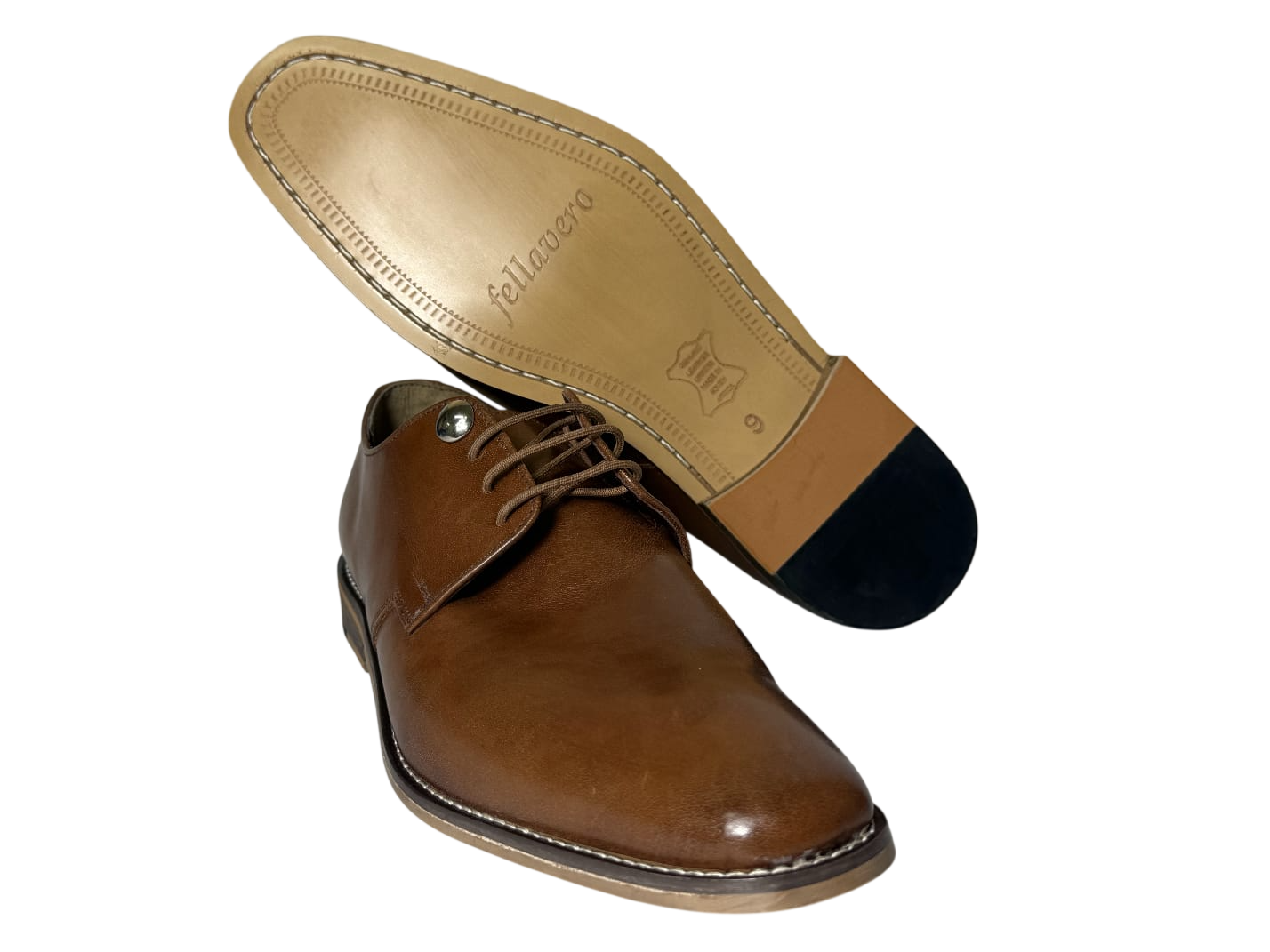 Fellavero Leather Tan Shoe