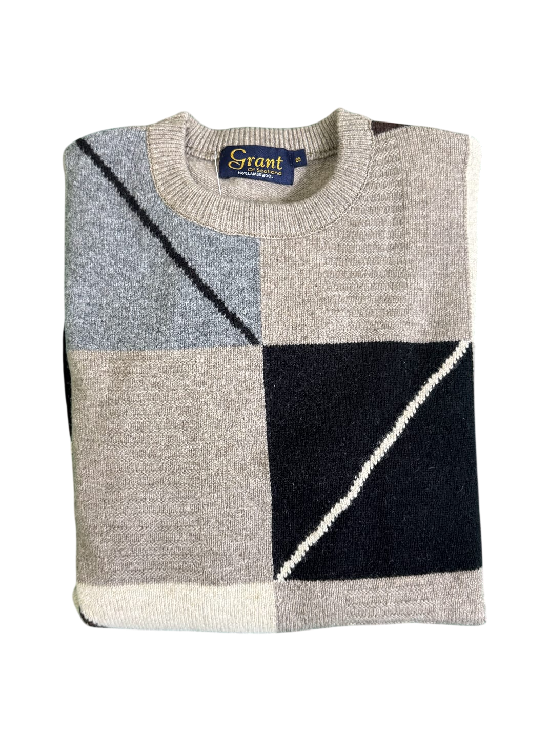 Grant of Scotland Colour Block Sweater
