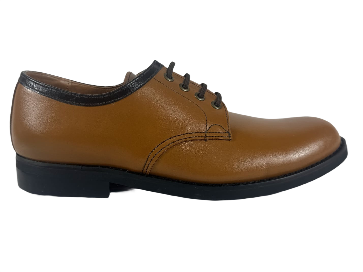 Freeman Saxone Tan Leather Shoe