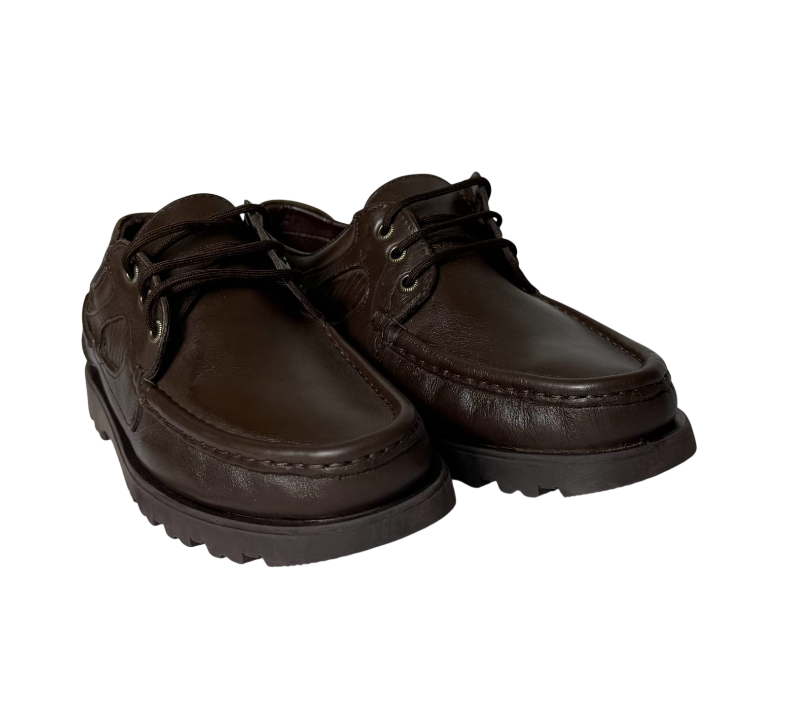 TEGO Dark Brown Leather Casual
