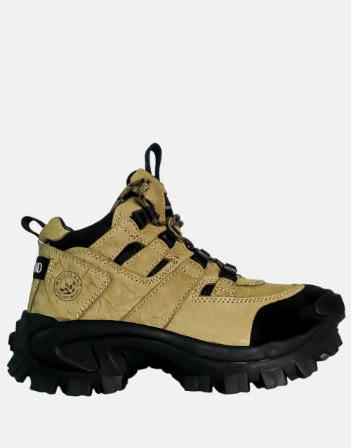 Woodland Leather 4x4 Gordonia Khaki Outdoor Shoe