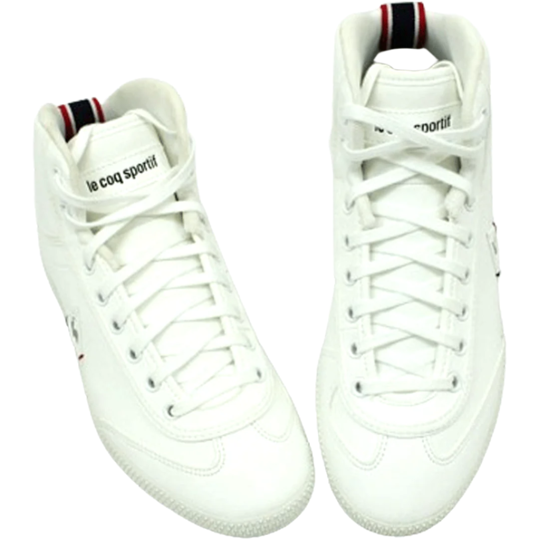 Lecoq Sportif Provencale Mid White Sneaker