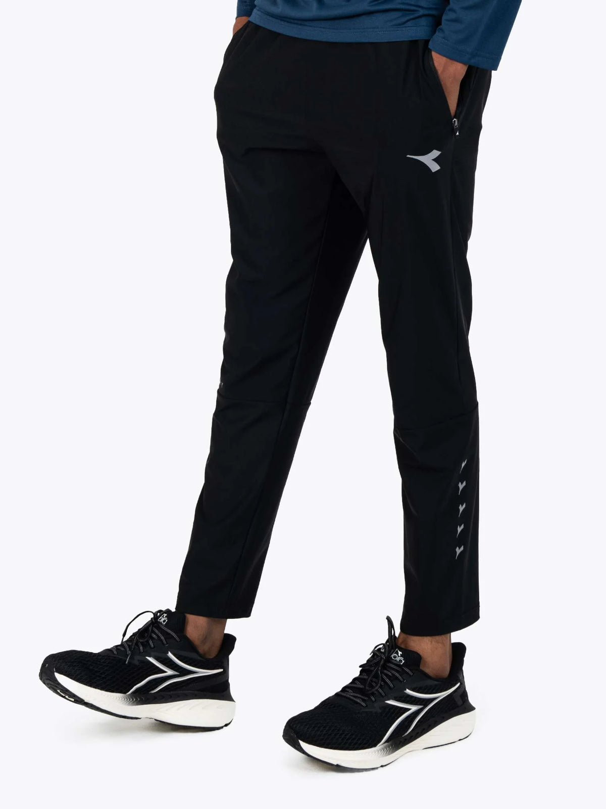 Diadora Amara Black Trackpants