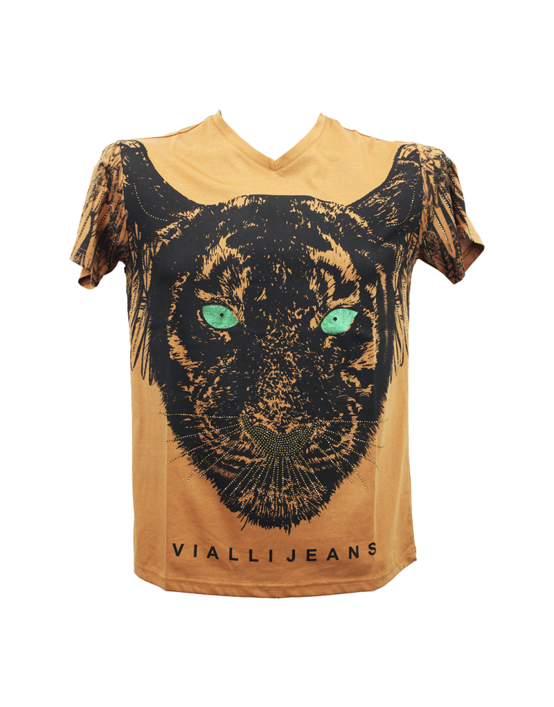 Vialli April T Shirt Rust