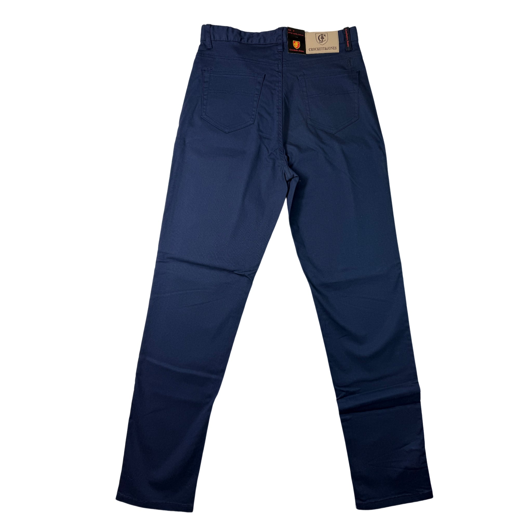 Crockett & Jones Blue Stretch Jean