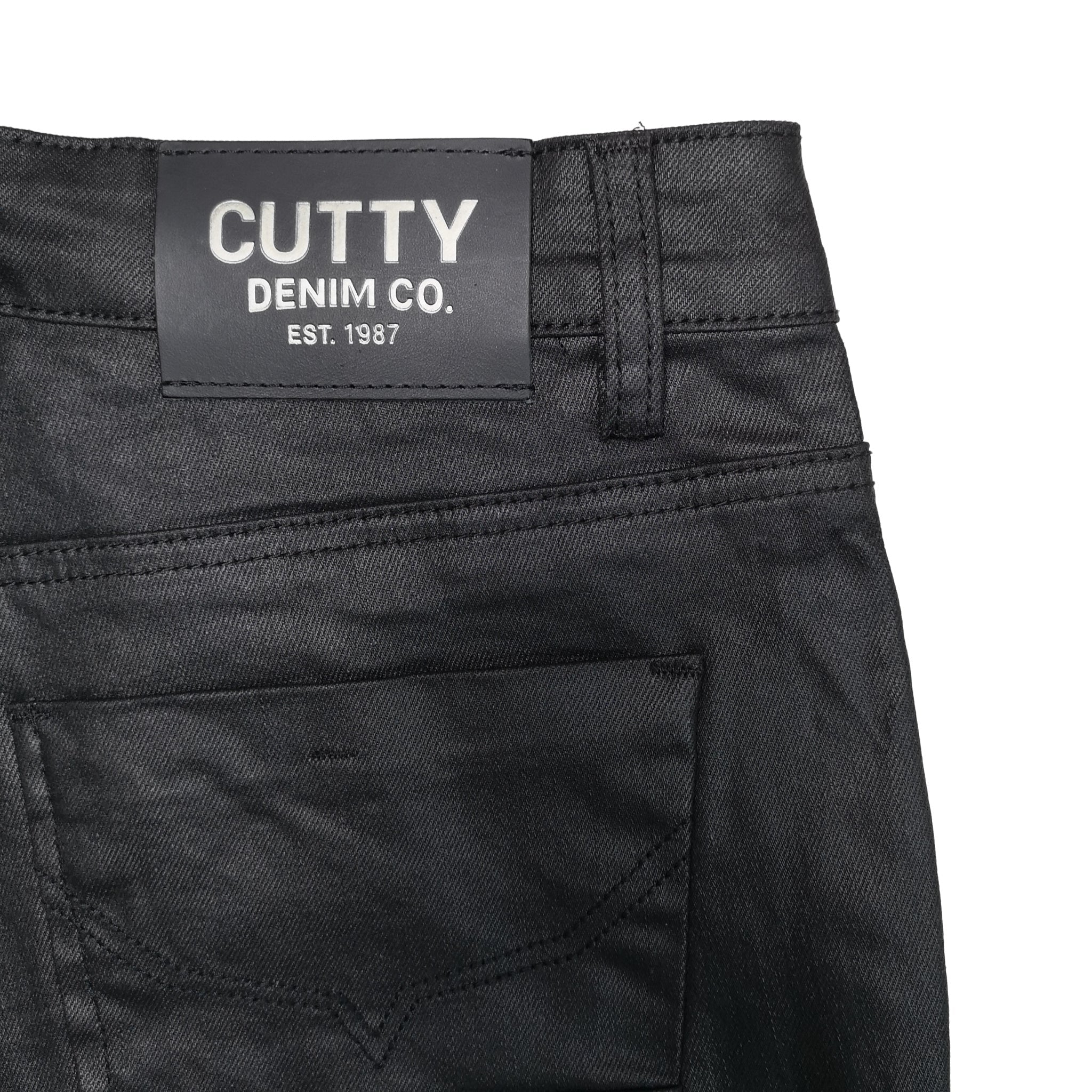 Cutty Thor Black Wax Jeans