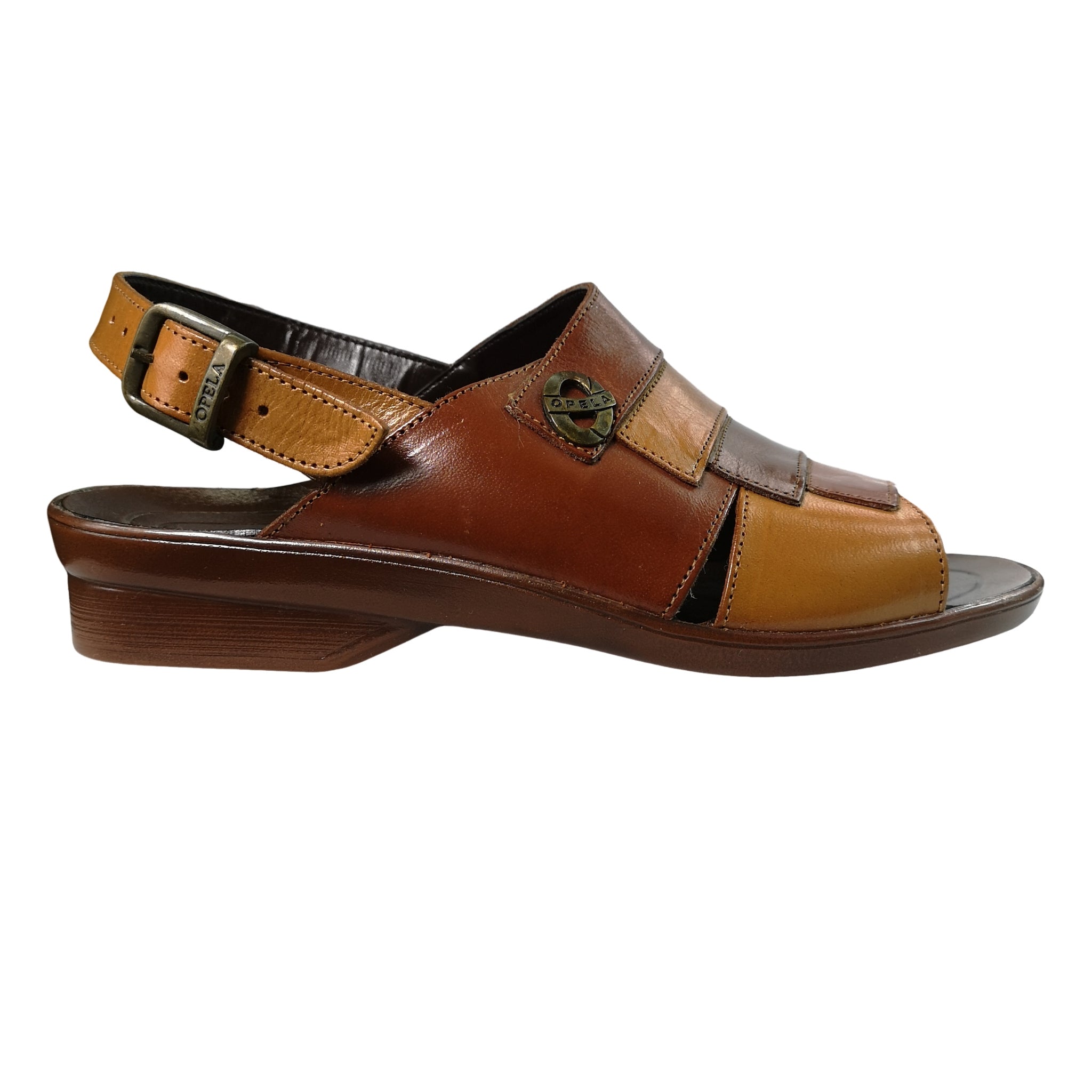 Opela Shaka E Wheat Leather Sandals