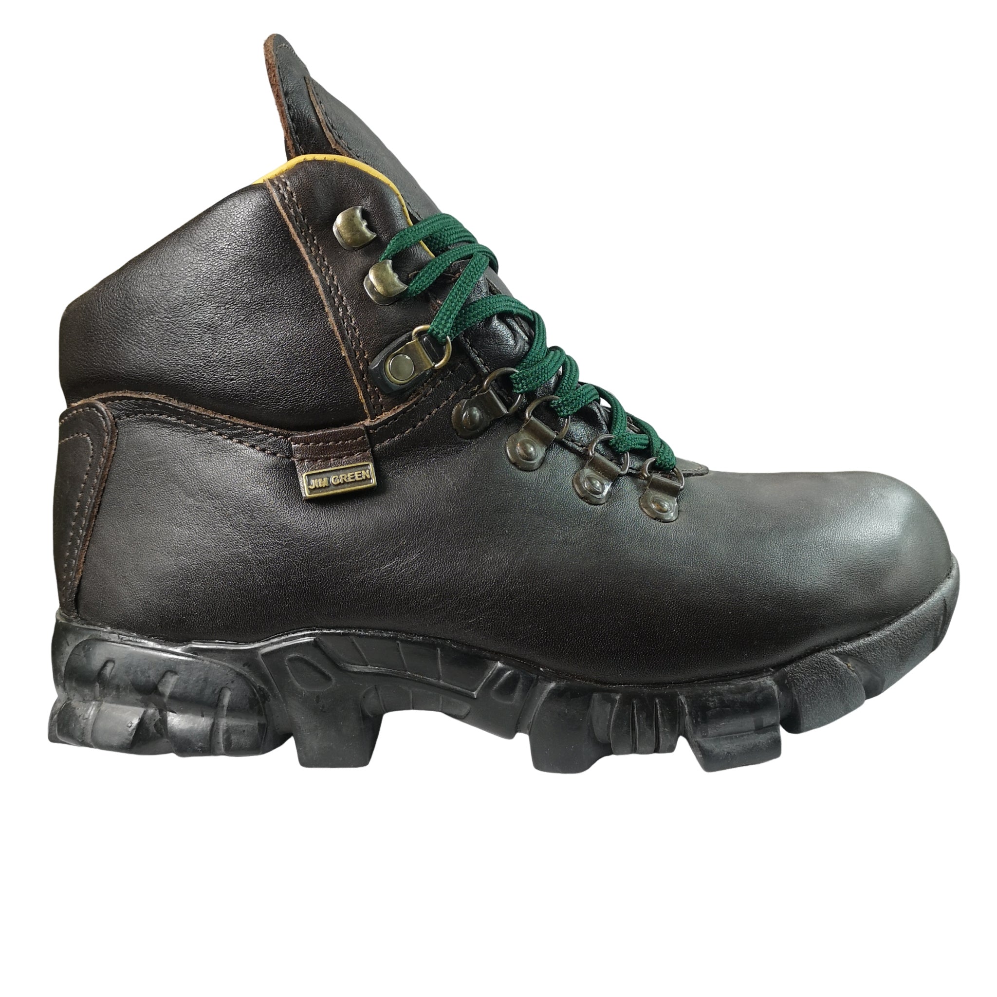 Jim Green Leather Dark Brown  Waterproof Monster Boot