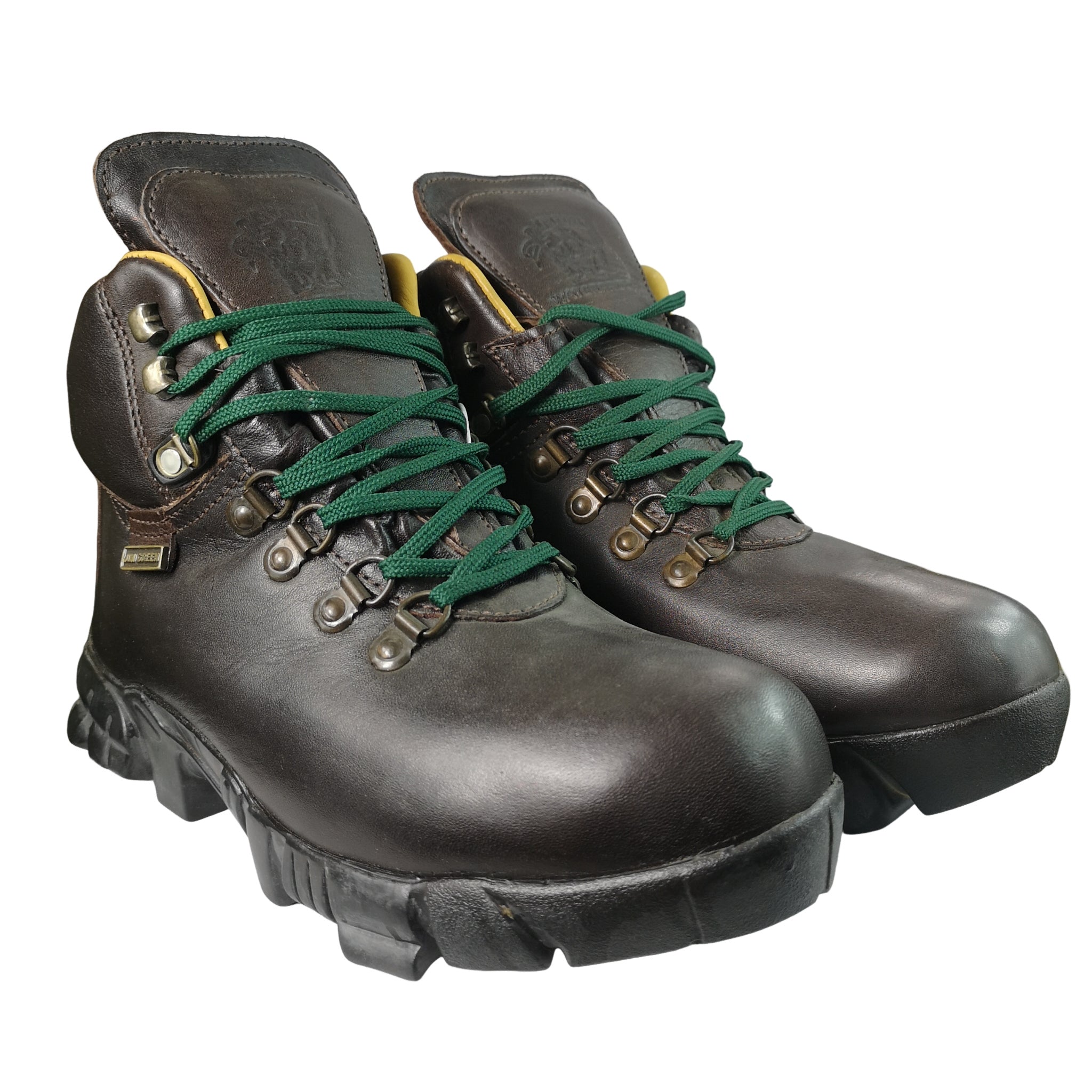 Jim Green Leather Dark Brown  Waterproof Monster Boot