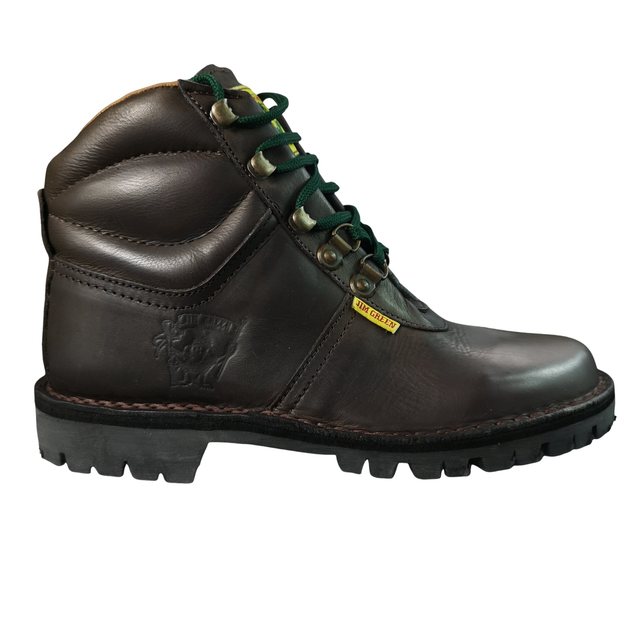 Jim Green Leather Highlander Dark Brown Boots