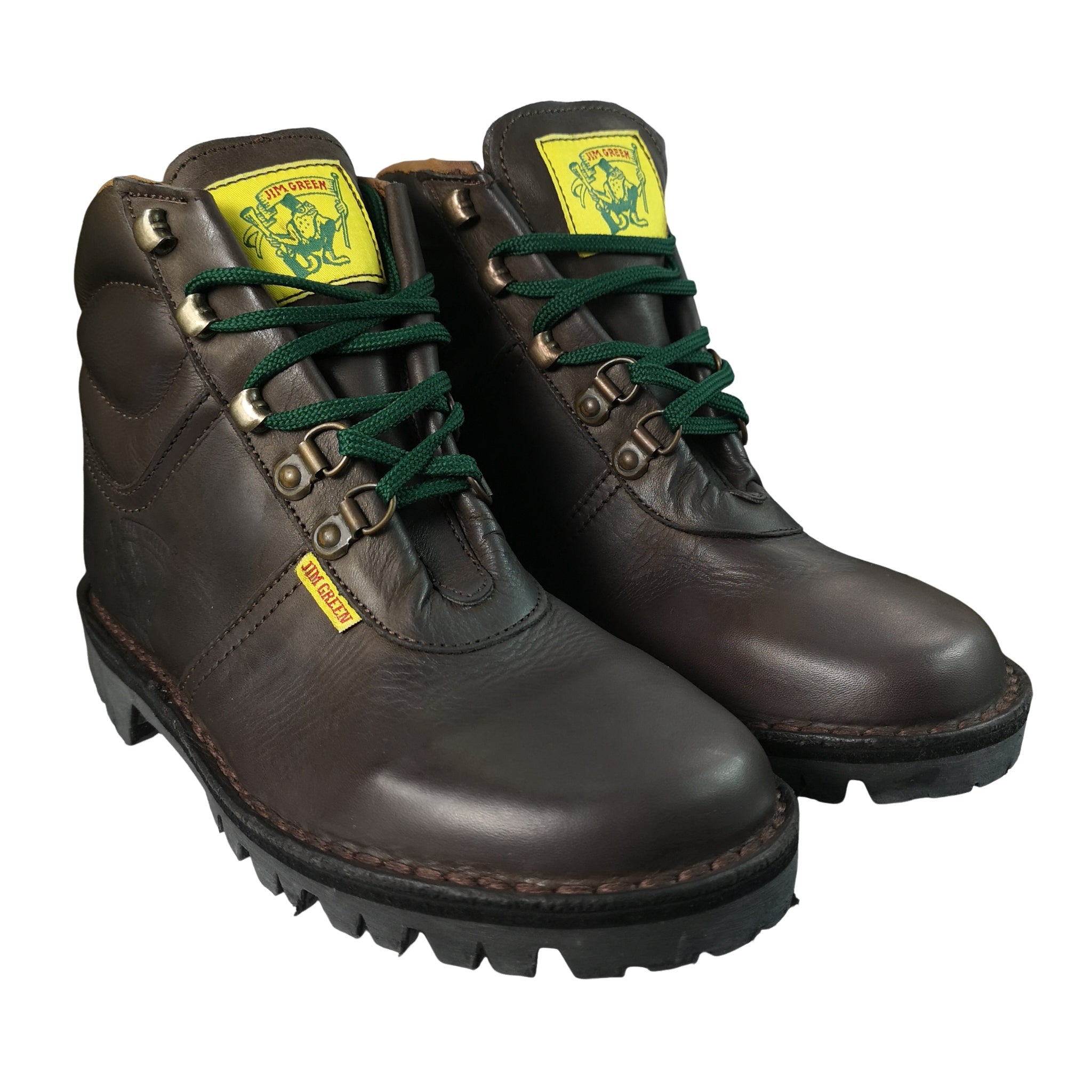 Jim Green Leather Highlander Dark Brown Boots