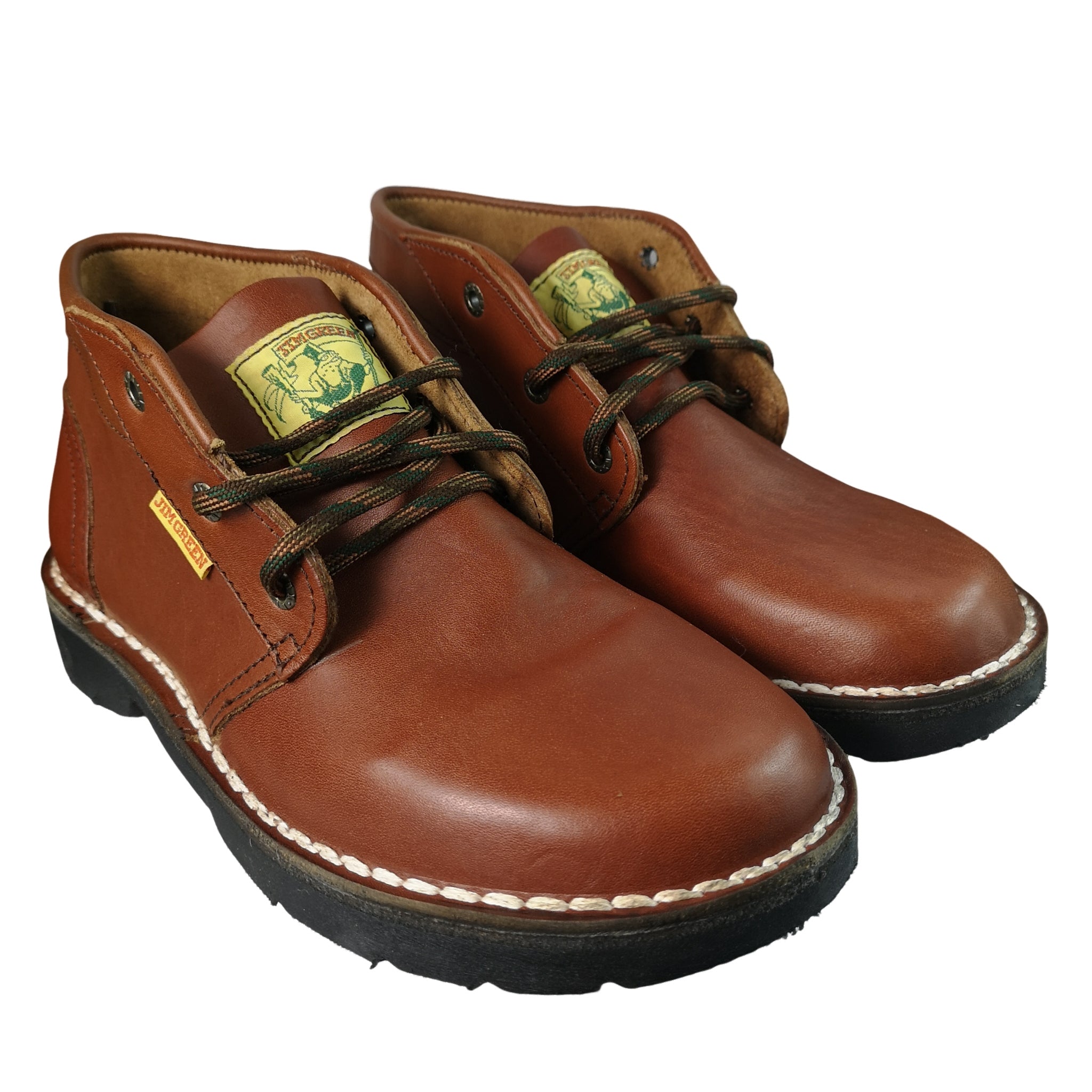 Jim Green Leather Tan Turbo Vellie