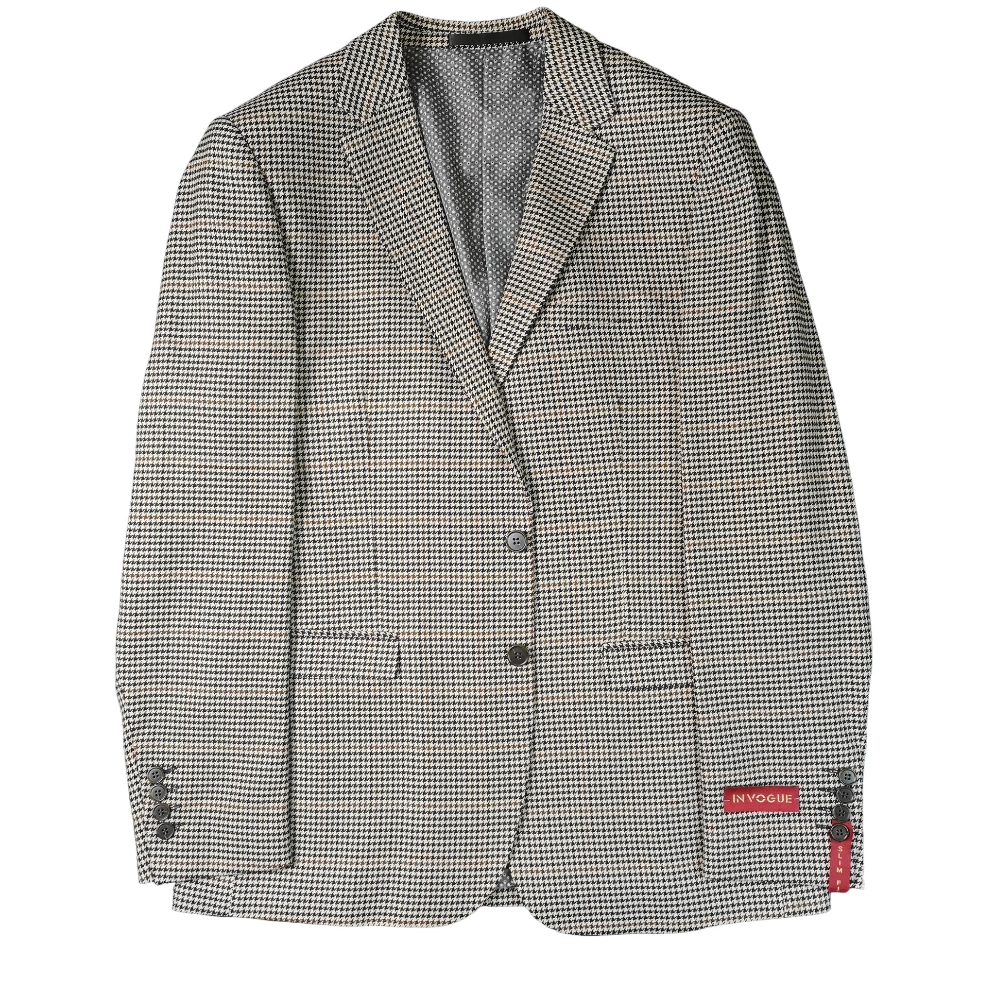 MORLEY BEIGE SPORTS CHECK JACKET