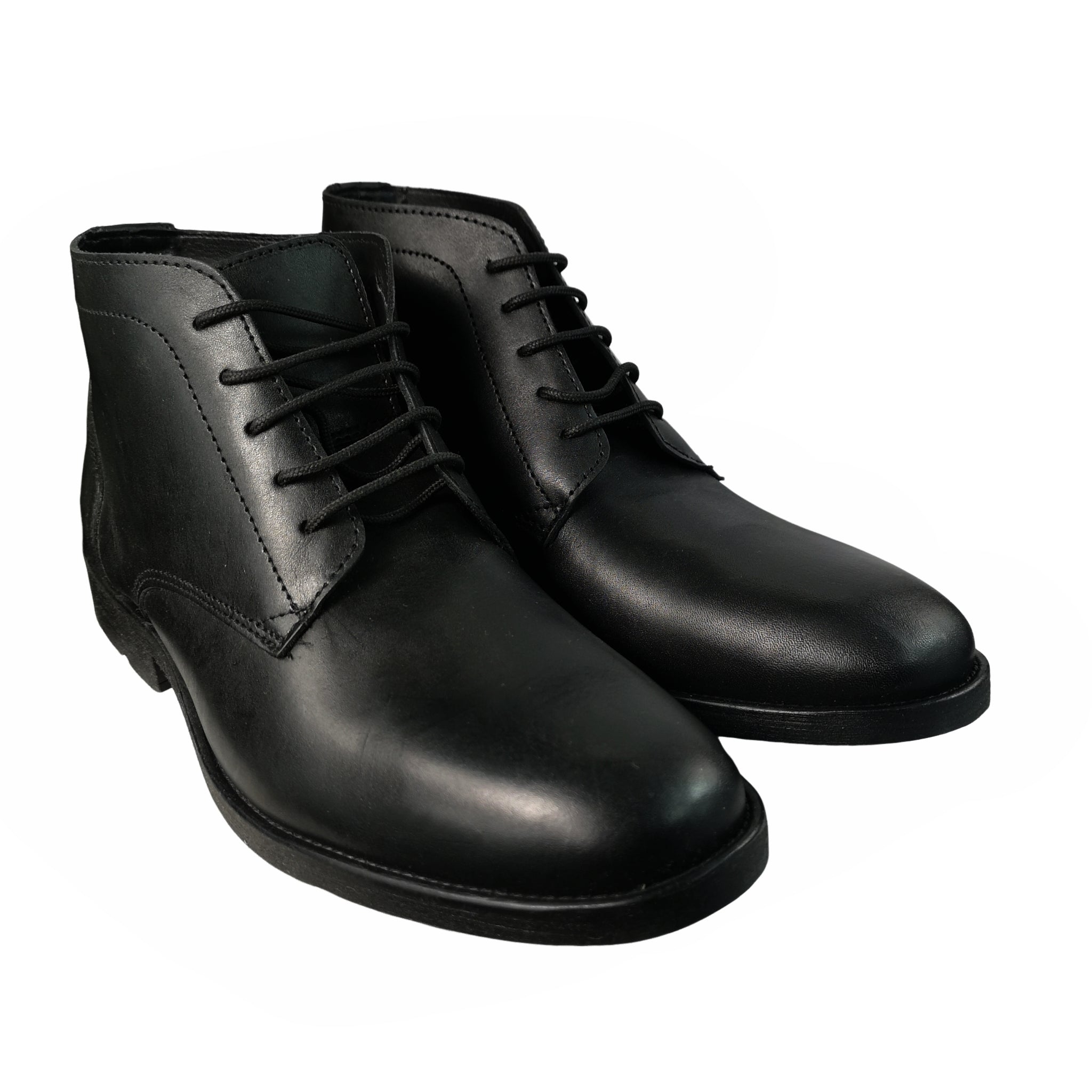 Kingston Black Leather Boot