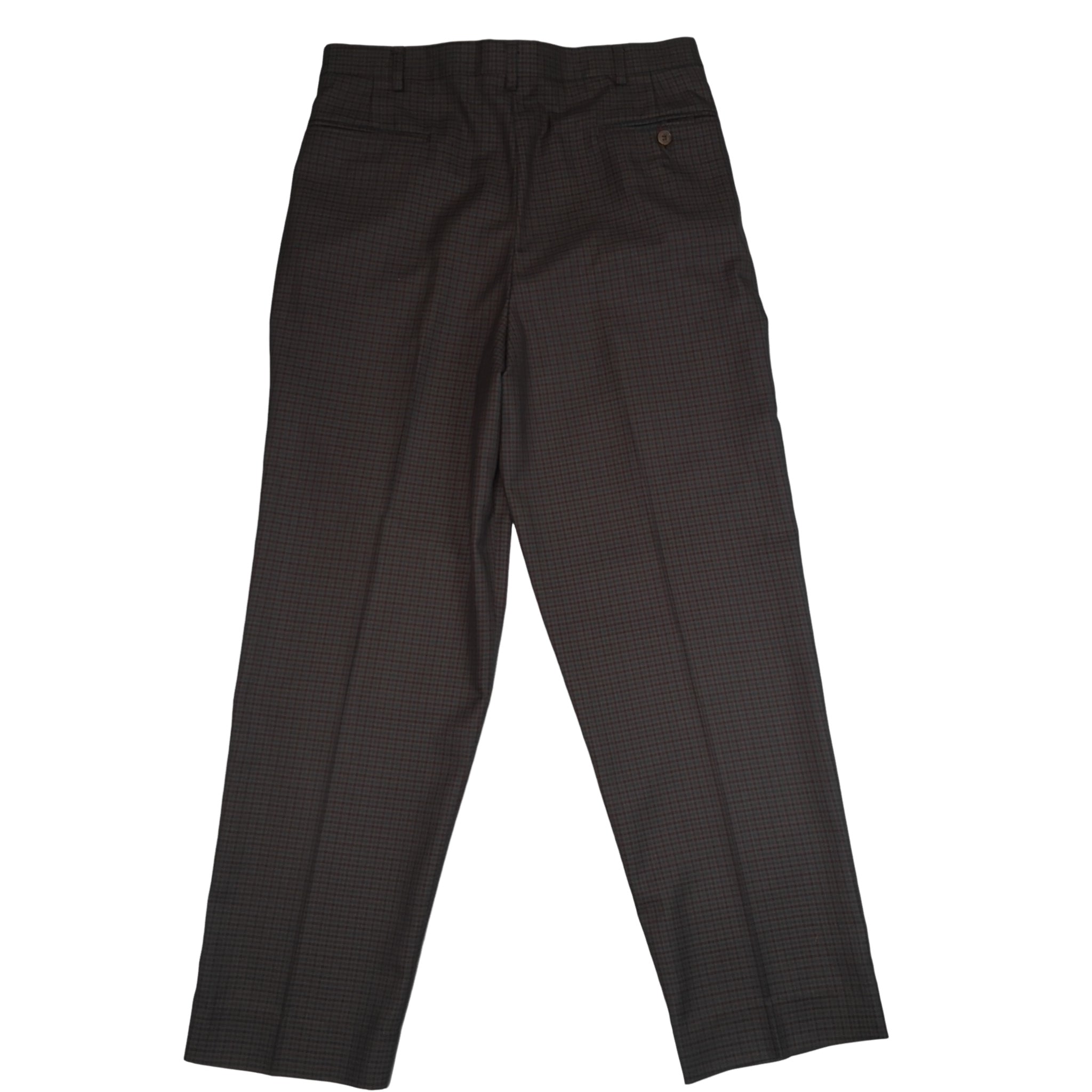 Navada Check 2 Pleat Trouser