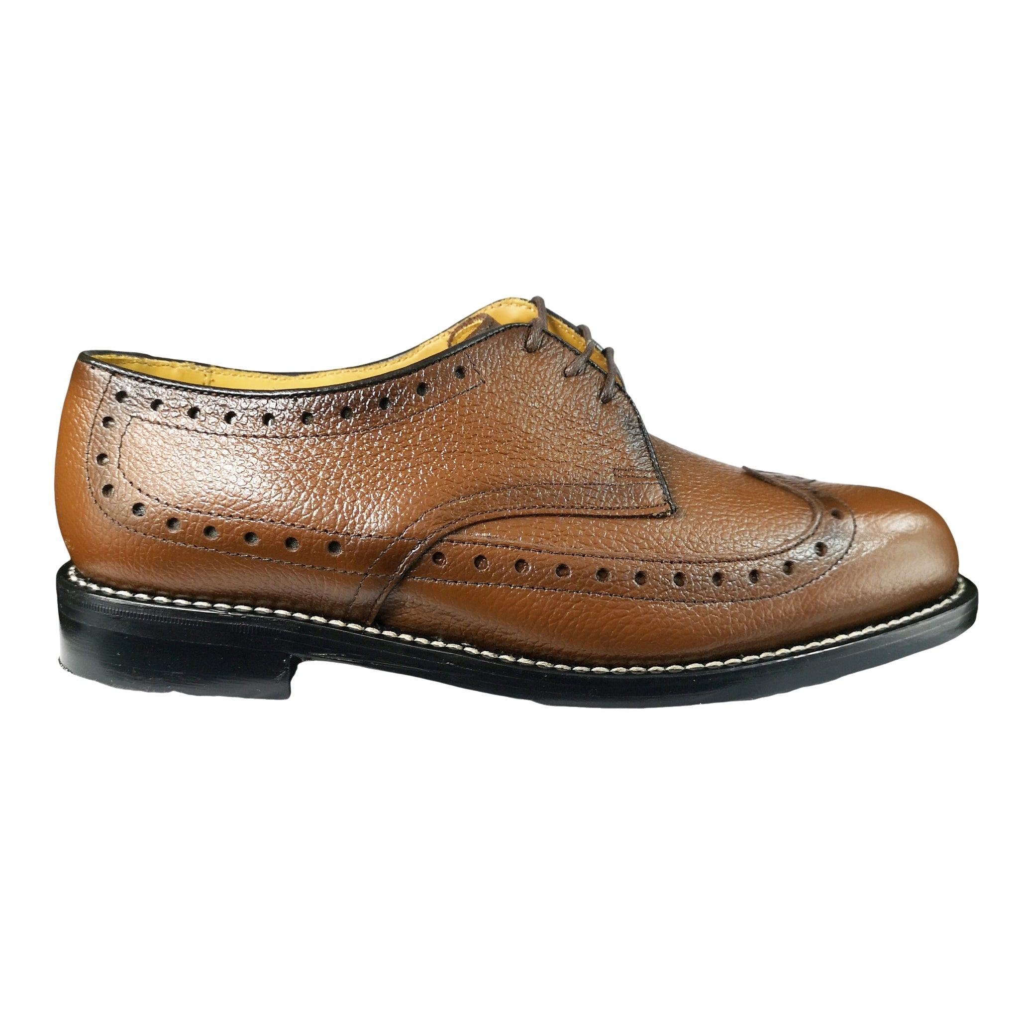 Johnston & Murphy Tan Grain Leather Shoe