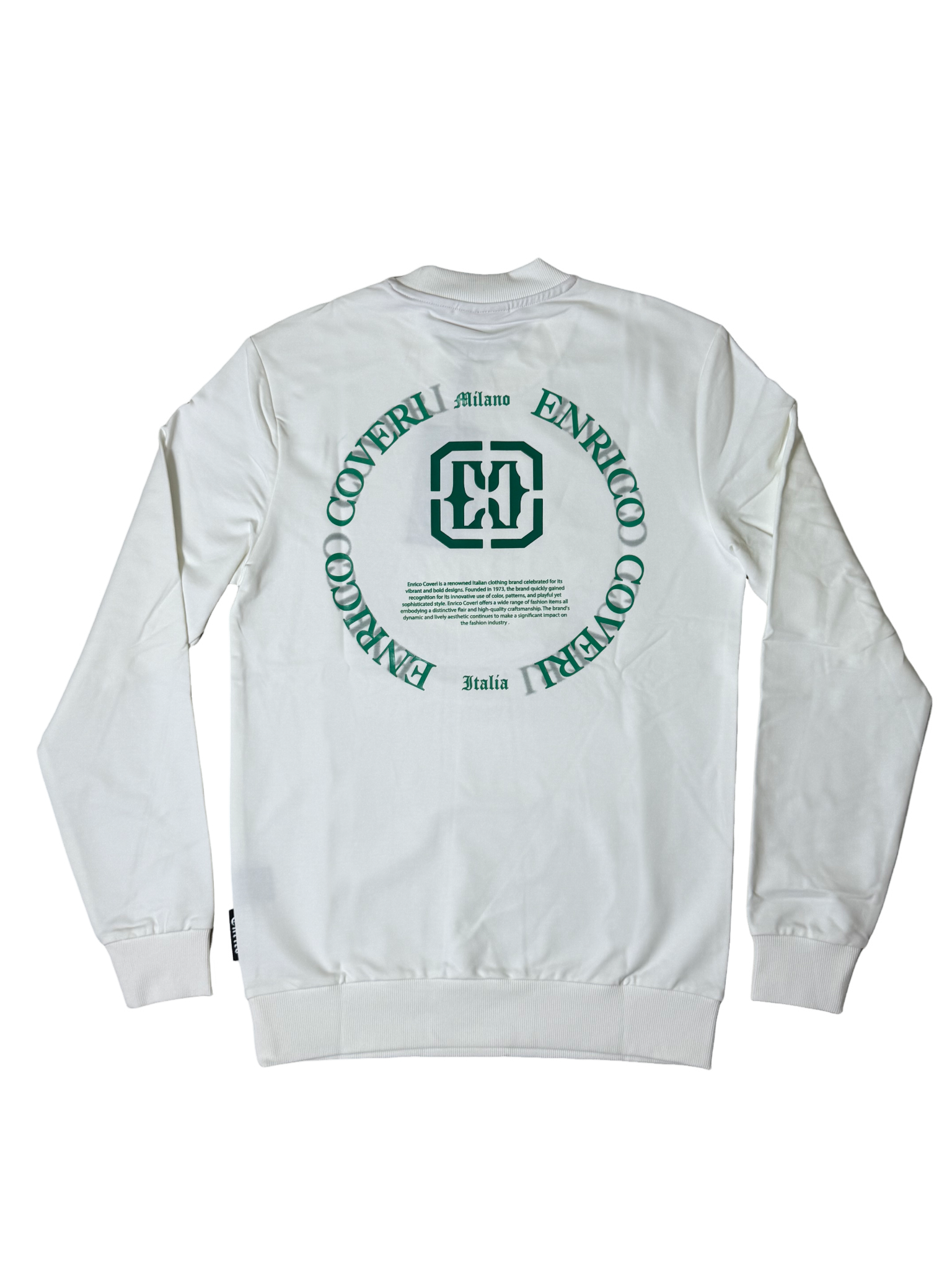 Enrico Coveri White Italia Sweater