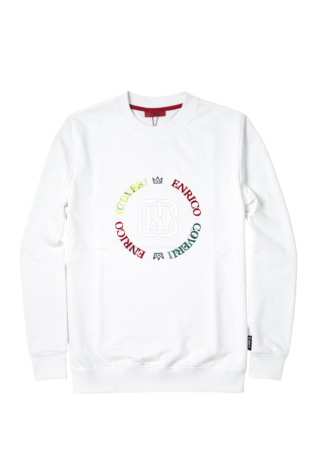 Enrico Coveri White Italia Sweater