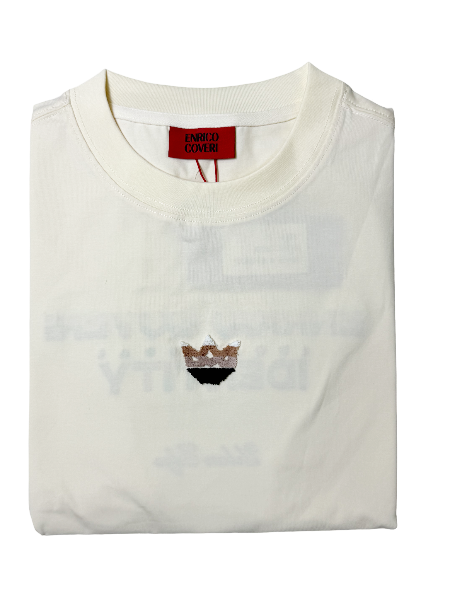 Enrico Coveri Off White Premium Designer  T Shirt