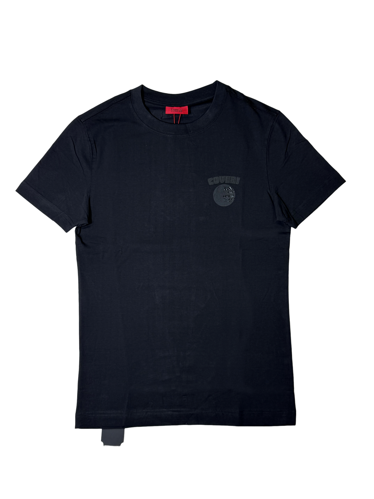 Enrico Coveri Black Premium Designer T Shirt